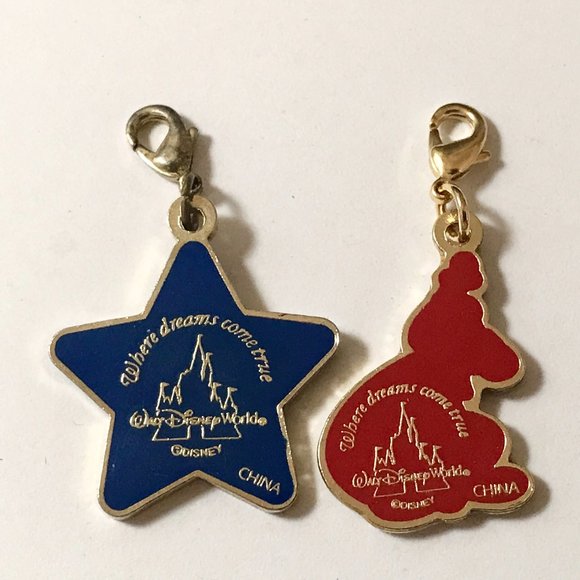Vintage Disney Dogs Goofy & Pluto Charm Clip On - Picture 3 of 16